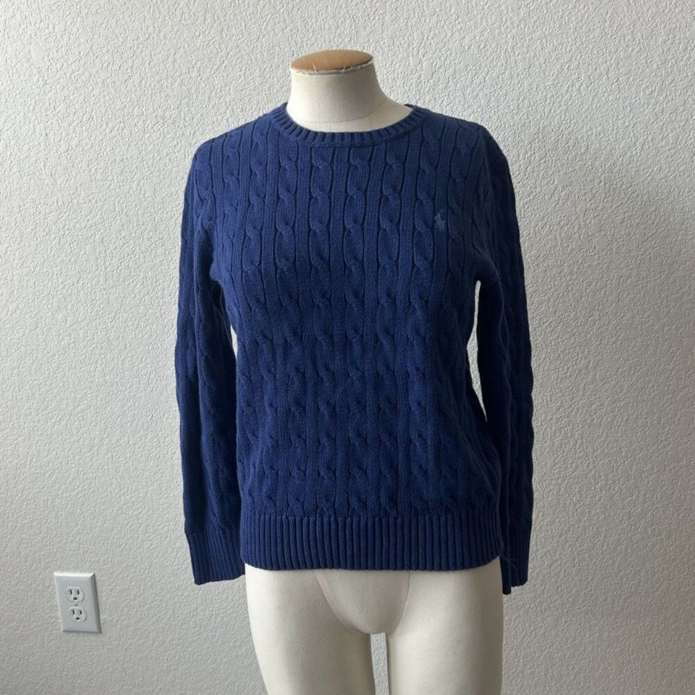 Polo Ralph Lauren Kids Cable-knit Cewneck Sweater